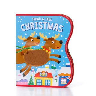 Thumbnail 1: Kidsbooks Publishing  Touch & Feel Textured Page Christmas Book 