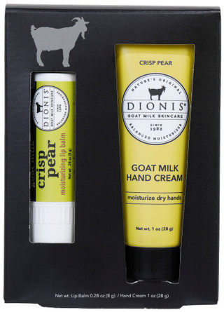 Thumbnail 1: Dionis 2 Pc Goat Milk Hand Cream & Lip Balm Skincare Set 
