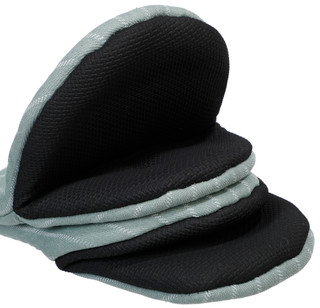 Thumbnail 2: CUISINART 2 Pk Stripe Mini Oven Mitts 