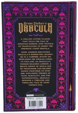 Thumbnail 2: Page Publications Bram Stroker's Dracula Hardcover Book  