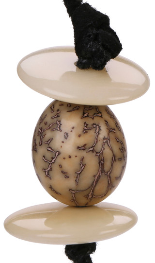 Thumbnail 2: TAGUA Onyx Marcela Natural Handmade Necklace 
