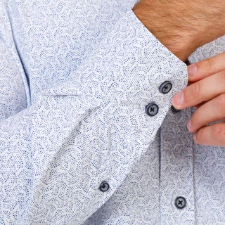 Thumbnail 3: ROBERT GRAHAM Men's Long Sleeve Asterisk Knit Button Down Shirt  