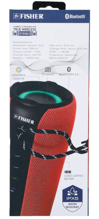 Thumbnail 2: Fisher Vortex Wireless Speaker  