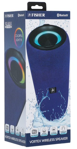 Thumbnail 1: Fisher Vortex Wireless Speaker  