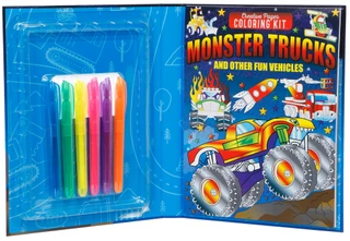 Thumbnail 2: Creative Pages  Monster Truck Coloring Kit  