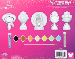 Thumbnail 2: Disney Princess Paint Your Own Figurines Set  