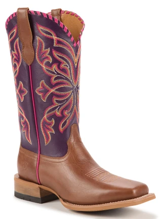 Thumbnail 1: ARIAT Women's Showdown Wide Square Toe Boots  