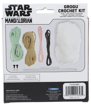 Thumbnail 2: Disney Star Wars The Mandalorian Grogu Crochet Kit 