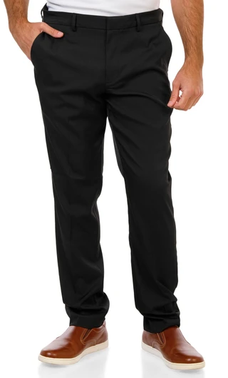 Thumbnail 1: Axist Men's Stretch Very Slim Fit Dress Pants  