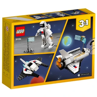 Thumbnail 6: LEGO 144 Pc Space Shuttle Building Toy 