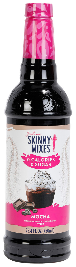 Thumbnail 1: Jordan's Skinny Mixes 25.4 oz Mocha Syrup 