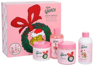 Thumbnail 1: THE GRINCH Christmas Feelin' Grinchy Bath & Body Set 