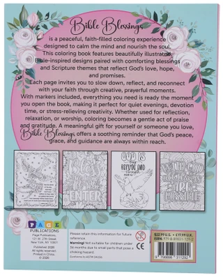 Thumbnail 2: Page Publications Bible Blessings Coloring Book Kit  