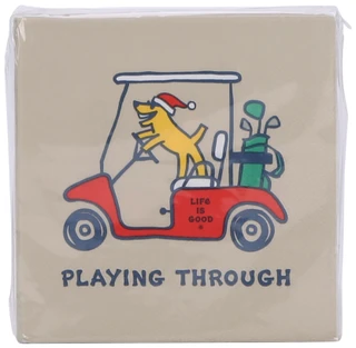Thumbnail 1: Life is Good 40 Pk Play Through Doggie Christmas Cocktail Napkins 