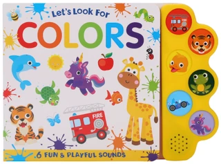 Thumbnail 1: Page Publications Let's Look For Colors Interactive Baby Book  