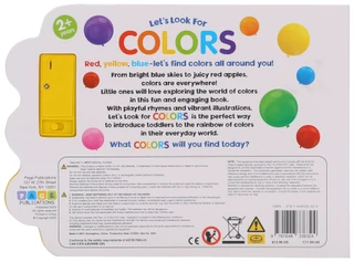 Thumbnail 2: Page Publications Let's Look For Colors Interactive Baby Book  