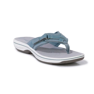 Thumbnail 1: Clarks Women's Cloudstepper Breeze Sea Thong Sandals 