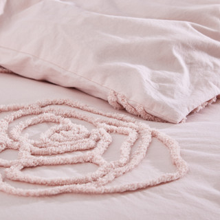 Thumbnail 14: Betsey Johnson Betsey Johnson Rambling Rose 100% Cotton-3PC-Duvet Cover Set 