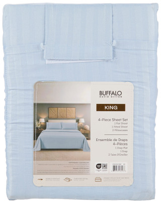 Thumbnail 2: Buffalo King Size 4 Pc Sheet Set 