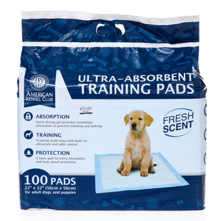 Thumbnail 1: American Kennel Club 100 Pk Ultra Absorbent Training Puppy Pads 