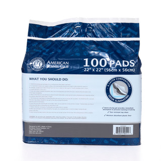 Thumbnail 3: American Kennel Club 100 Pk Ultra Absorbent Training Puppy Pads 