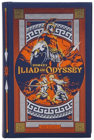 Thumbnail 1: Page Publications Homer's Iliad and Odyssey Hardcover Book  