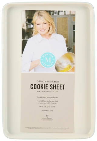 Thumbnail 1: Martha Stewart Nonstick Steel Cookie Sheet 