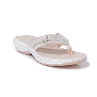 Thumbnail 1: Clarks Women's Cloudstepper Toe-Post Thong Sandals  
