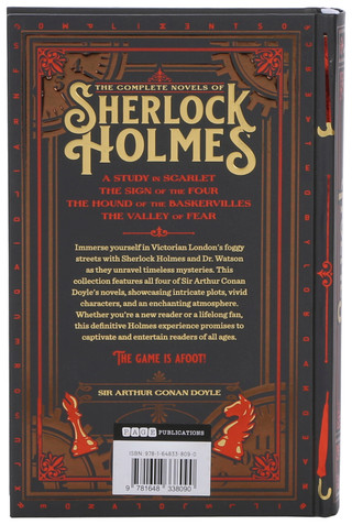 Thumbnail 2: Page Publications The Complete Novels of Sherlock Holmes Hardcover Book  