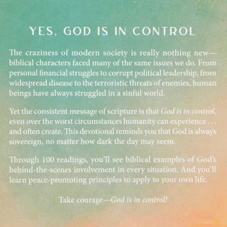 Thumbnail 2: Barbour Publishing God Is In Control Book 