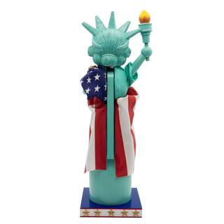 Thumbnail 6: Kurt Adler Kurt Adler 15 in. Lady Liberty Nutcracker 