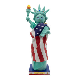 Thumbnail 1: Kurt Adler Kurt Adler 15 in. Lady Liberty Nutcracker 