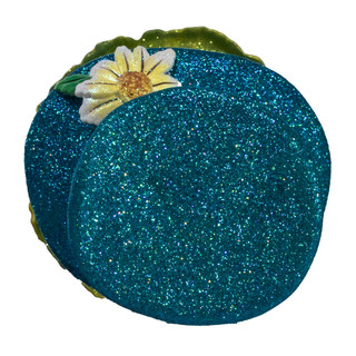 Thumbnail 5: Kurt Adler Hollywood Nutcrackers 10 in. Frog On Lilypad Nutcracker 