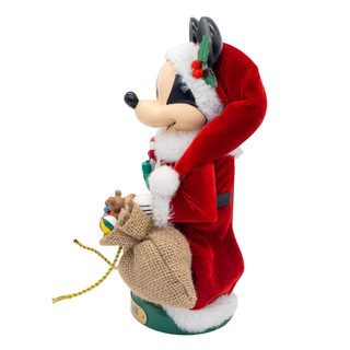 Thumbnail 4: Disney Kurt Adler 10 in. Disney Santa Mickey Nutcracker 