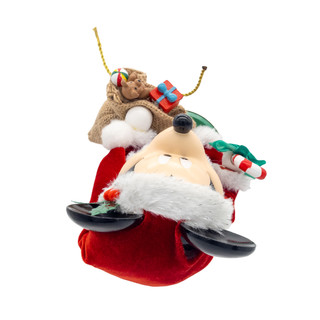 Thumbnail 5: Disney Kurt Adler 10 in. Disney Santa Mickey Nutcracker 