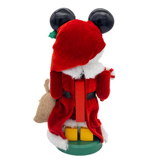 Thumbnail 7: Disney Kurt Adler 10 in. Disney Santa Mickey Nutcracker 