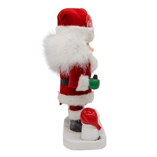 Thumbnail 2: Coca-Cola Kurt Adler 15" Coca-Cola Santa Nutcracker 