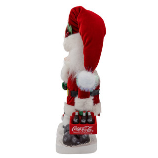 Thumbnail 5: Coca-Cola Kurt Adler 15" Coca-Cola Santa Nutcracker 