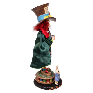 Thumbnail 3: Kurt Adler Hollywood Nutcrackers 18 in. Mr. Hatter Nutcracker 