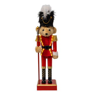 Thumbnail 1: Kurt Adler Kurt Adler Battery Operated Lighted Musical Bear Nutcracker 