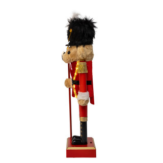Thumbnail 7: Kurt Adler Kurt Adler Battery Operated Lighted Musical Bear Nutcracker 