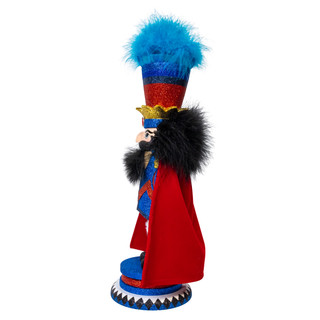 Thumbnail 3: Kurt Adler Hollywood Nutcrackers 15 in. Red & Blue King Nutcracker 