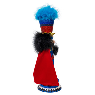 Thumbnail 4: Kurt Adler Hollywood Nutcrackers 15 in. Red & Blue King Nutcracker 