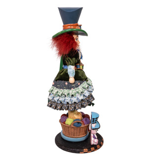 Thumbnail 2: Kurt Adler  Hollywood Nutcrackers  18 in. Mrs. Hatter Nutcracker 