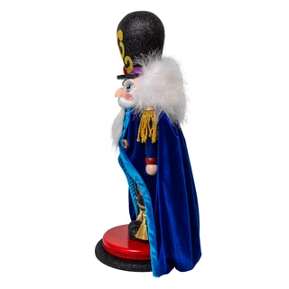 Thumbnail 2: Kurt Adler Hollywood Nutcrackers 18 in. Elegant Blue & Red Nutcracker 