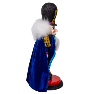 Thumbnail 3: Kurt Adler Hollywood Nutcrackers 18 in. Elegant Blue & Red Nutcracker 
