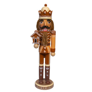 Thumbnail 1: Kurt Adler Kurt Adler 15 in. Gingerbread Nutcracker 