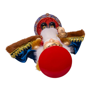 Thumbnail 3: Kurt Adler Kurt Adler 21 in. Musical Blue & Red Soldier Nutcracker 
