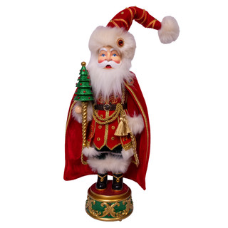 Thumbnail 1: Kurt Adler Kurt Adler 21 in. Musical Red King Santa Nutcracker 