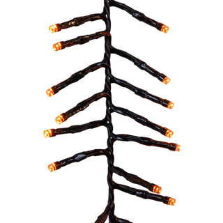 Thumbnail 4: Kurt Adler Kurt Adler 16 Ft. Dual Color LED Cluster Garland Light Set 